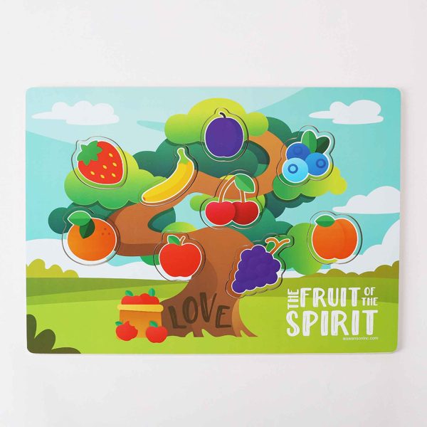 Fruit of the Spirit Chunky Wood Puzzle