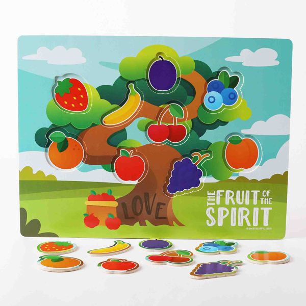 Fruit of the Spirit Chunky Wood Puzzle