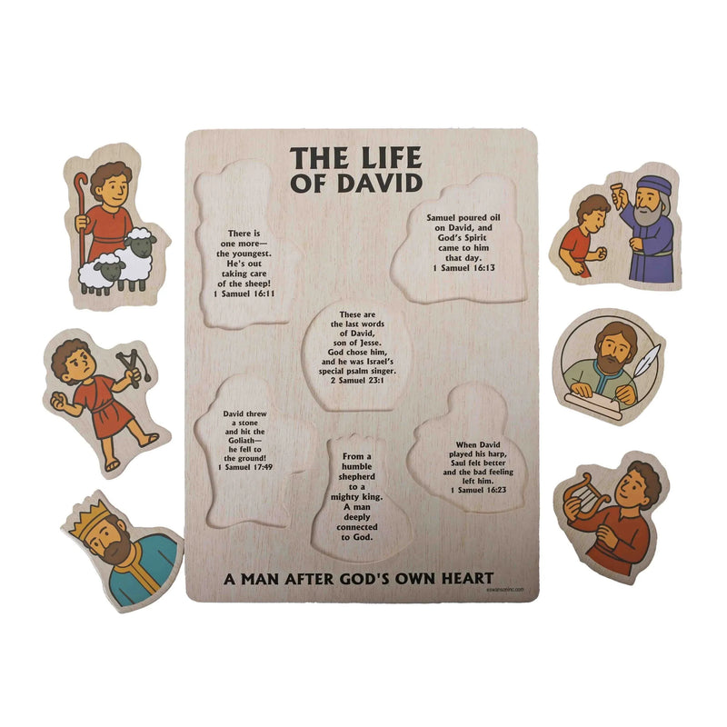 Life of David Wooden Puzzle