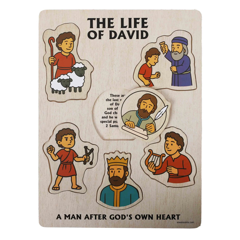 Life of David Wooden Puzzle