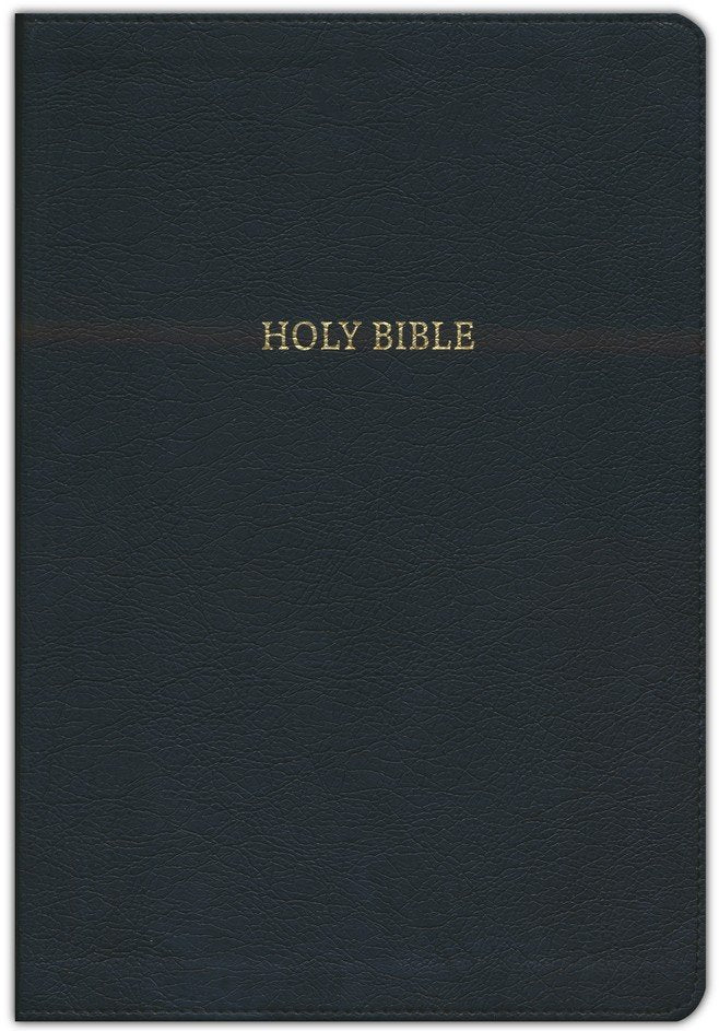 NASB Super Giant Print Reference Bible Black LeatherTouch, 2020 Text
