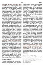 NASB Super Giant Print Reference Bible Black LeatherTouch, 2020 Text