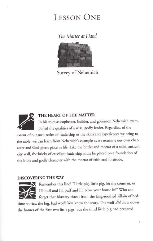 Hand Me Another Brick Bible Companion: How Effective Leaders Motivate