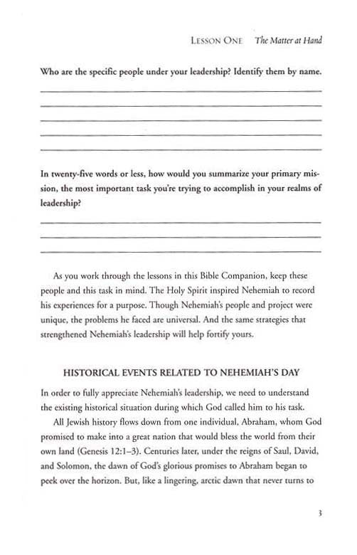 Hand Me Another Brick Bible Companion: How Effective Leaders Motivate