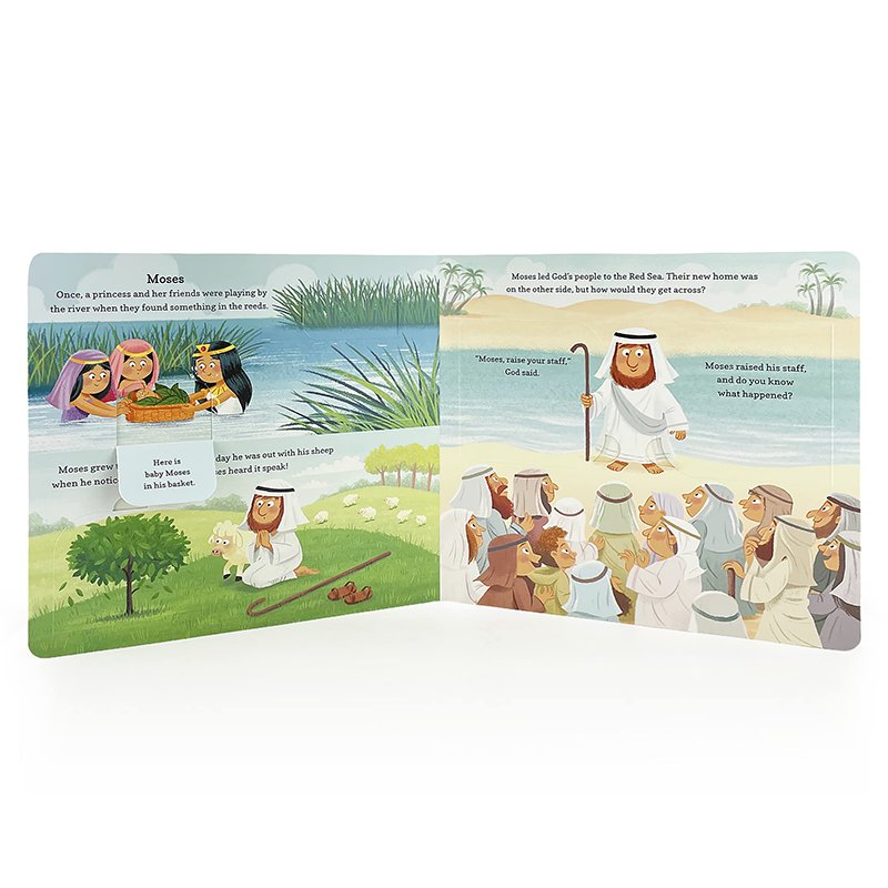 Best-Loved Bible Stories Lift-a-Flap (Little Sunbeams)