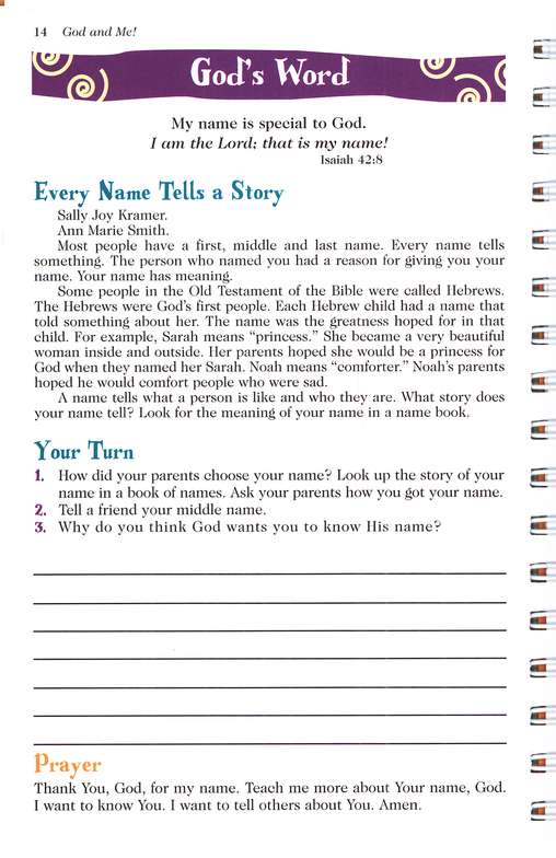 God and Me! V. 1 Devotions for Girls Ages 6-9