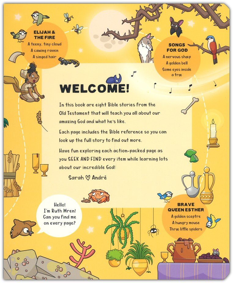 Seek and Find: More Old Testament Bible Stories