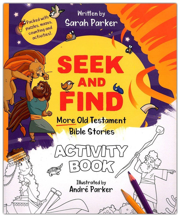 Seek and Find: More Old Testament Bible Stories Activity Book