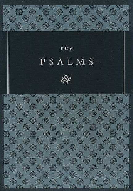 ESV The Psalms Black Top Grain Leather