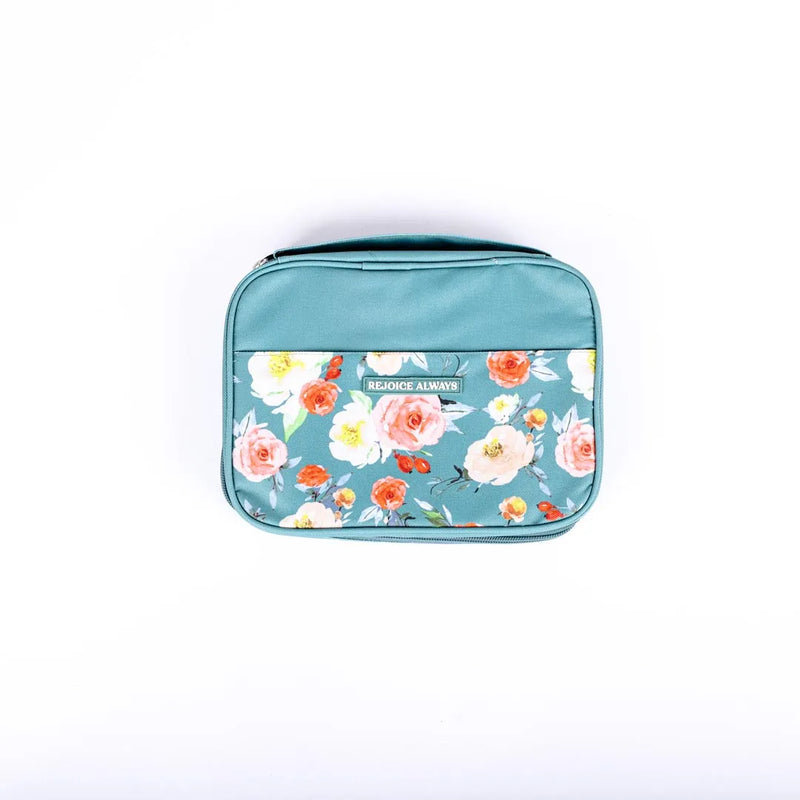 Bible Cover Rejoice Always Canvas Large