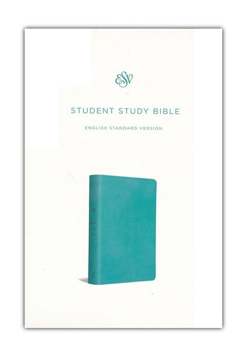 ESV Student Study Bible Turquoise TruTone