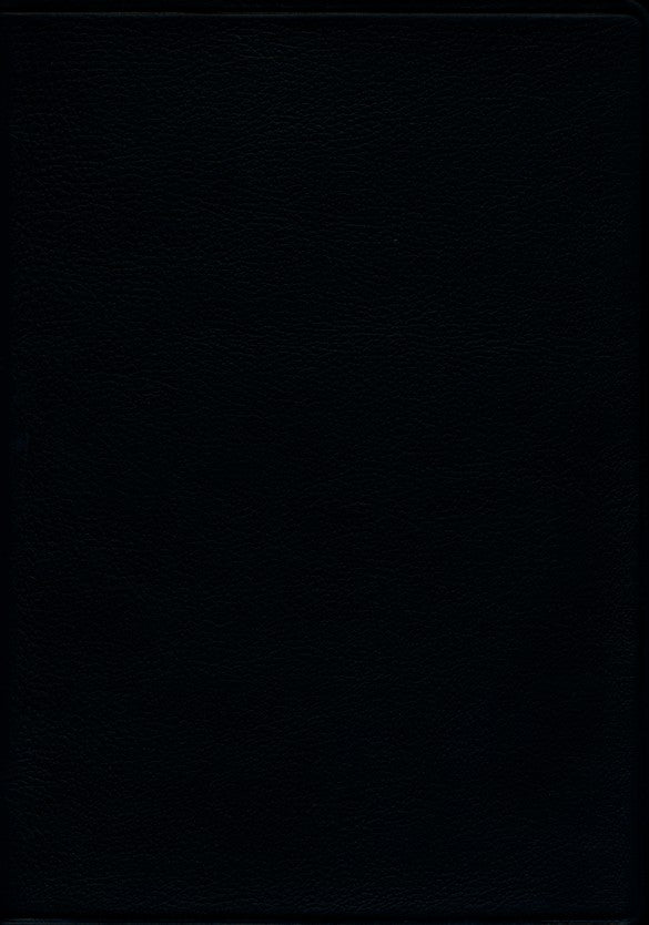 ESV Large Print Bible Black Genuine Leather