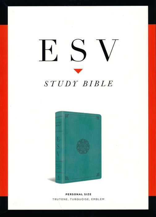 ESV Study Bible, Personal Size - Turquoise Trutone