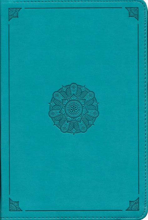 ESV Study Bible, Personal Size - Turquoise Trutone