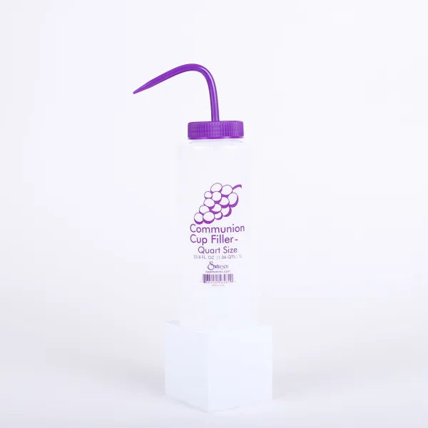 Communion Cup Filler, Squeeze Bottle - Quart Size