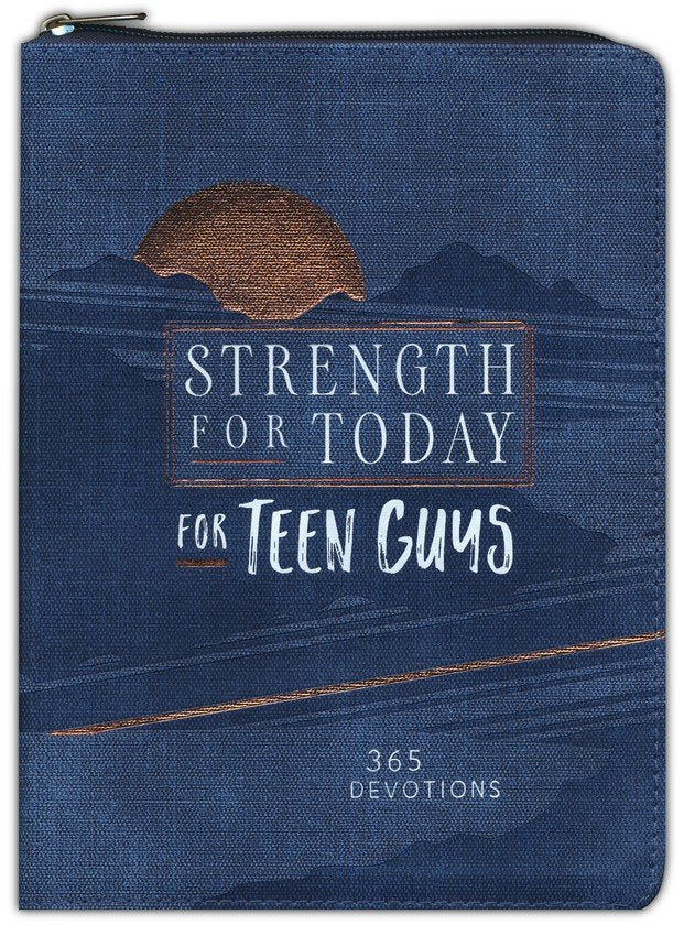 Strength for Today for Teen Guys A 365 Devotions (Ziparound)