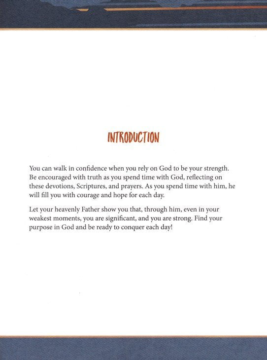 Strength for Today for Teen Guys A 365 Devotions (Ziparound)