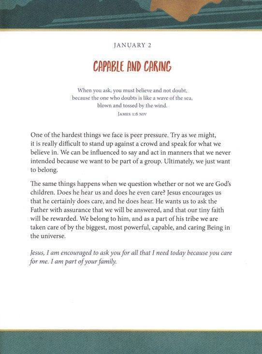 Strength for Today for Teen Guys A 365 Devotions (Ziparound)