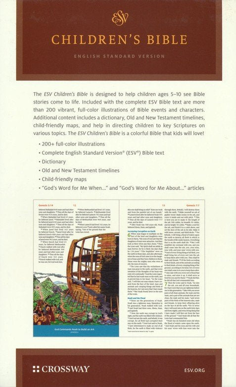 ESV Children's Bible Brown TruTone (top, due 1/22/26)