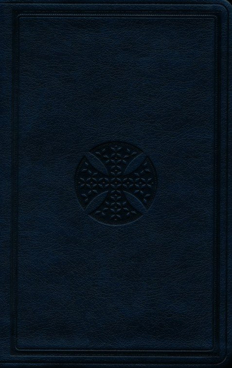 ESV Large Print Value Thinline Bible, Navy Trutone