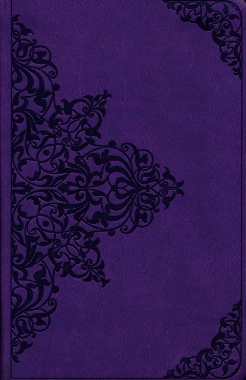 ESV Large Print Value Thinline Bible, Lavender Trutone