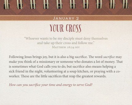 Perpetual Calendar: Daily Strength for Men