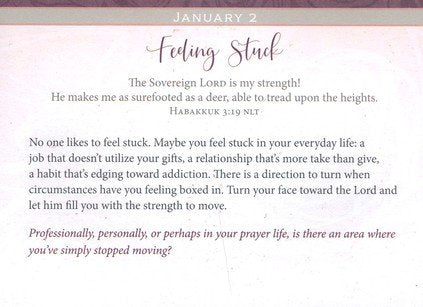 Perpetual Calendar: Daily Strength for Women