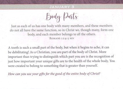 Perpetual Calendar: Daily Strength for Women