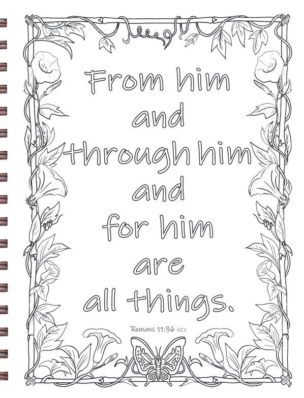 Think On These Things Devotional Coloring Book (Adult)