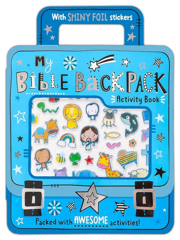 My Bible Backpack Activity Book (Blue) — One Stone Biblical Resources