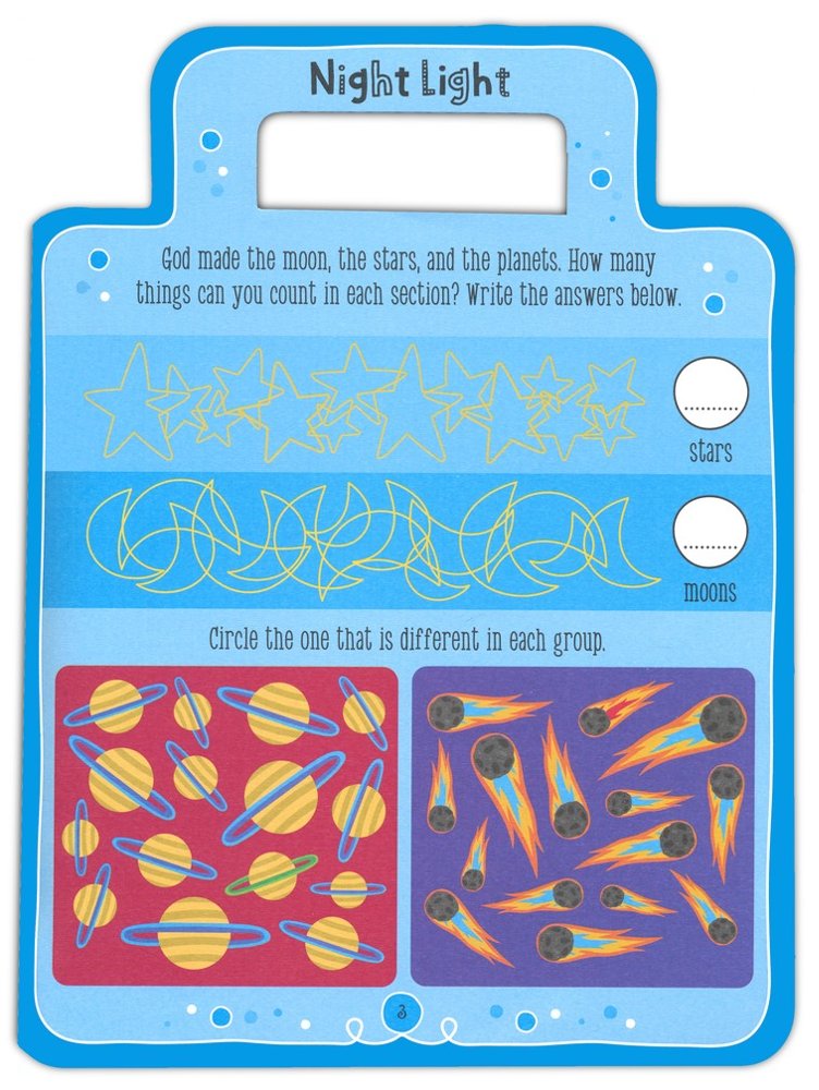 My Bible Backpack Activity Book (Blue)