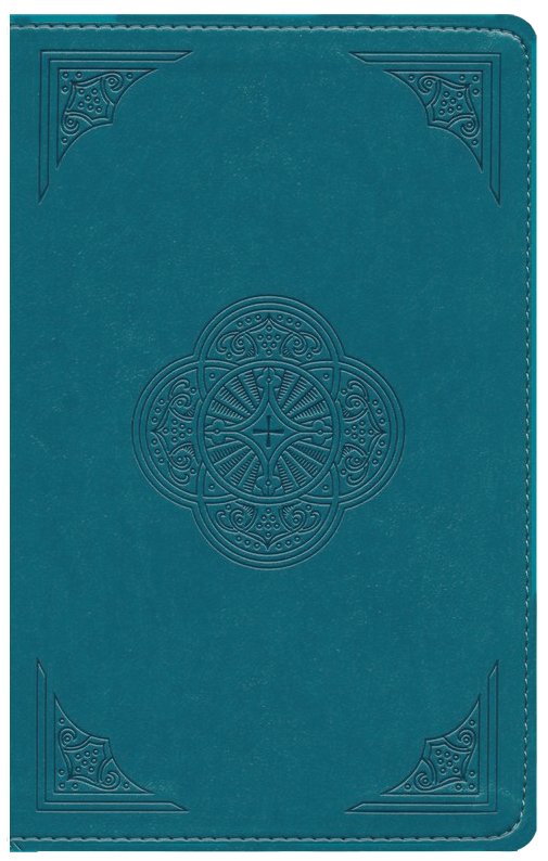 ESV Thinline Bible, Deep Teal Trutone *