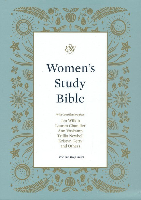 ESV Woman's Study Bible Deep Brown TruTone