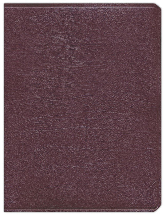 KJV Hebrew-Greek Key Word Bible Burgundy Bonded Leather
