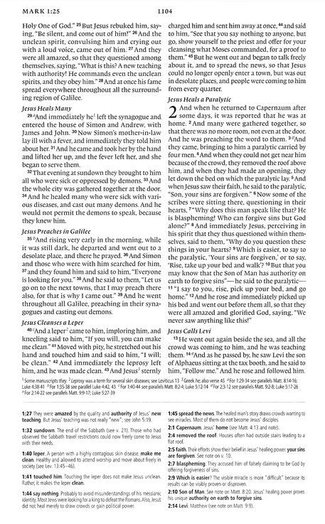 ESV Concise Study Bible, Economy Edition