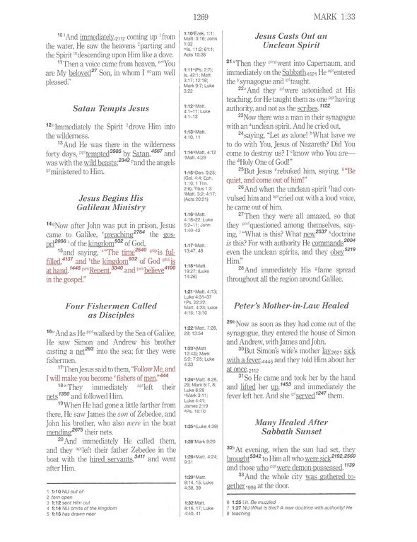 NKJV Hebrew-Greek Key Word Bible Hardback