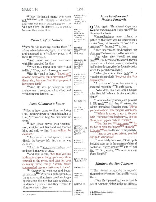 NKJV Hebrew-Greek Key Word Bible Hardback