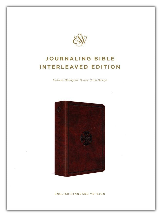 ESV Journaling Bible Interleaved Edition, Mahogany