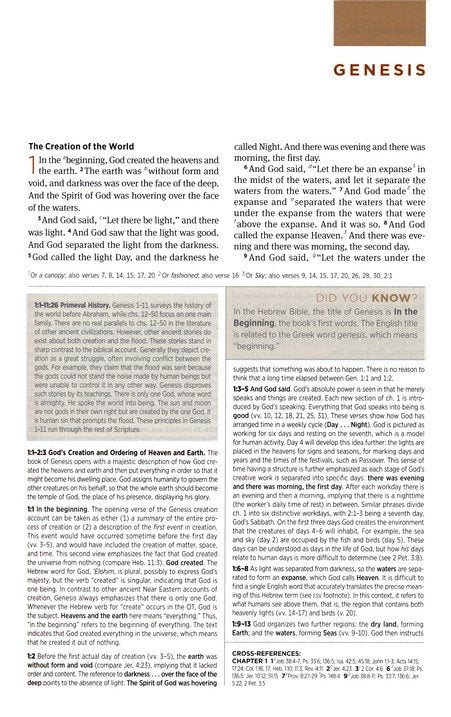 ESV Student Study Bible Black TruTone