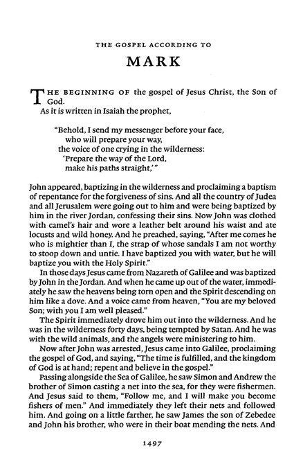 ESV Reader's Bible Brown/Cordovan TruTone