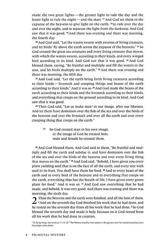 ESV Chronological Bible Brown TruTone