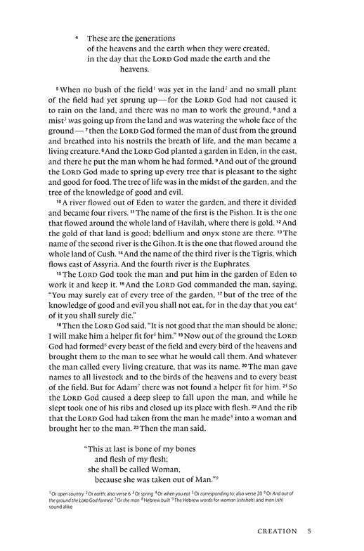 ESV Chronological Bible Brown TruTone