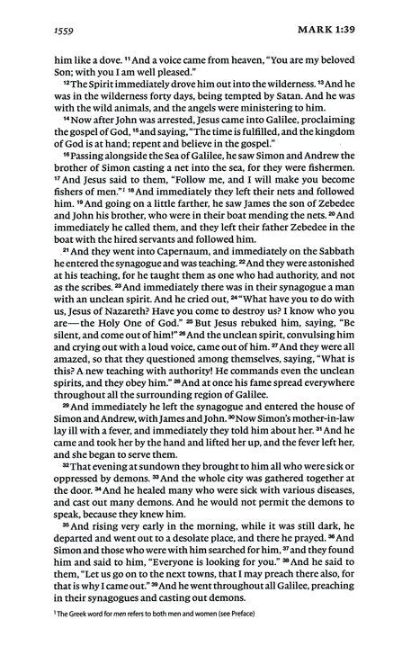 ESV Daily Reading Bible Brown TruTone