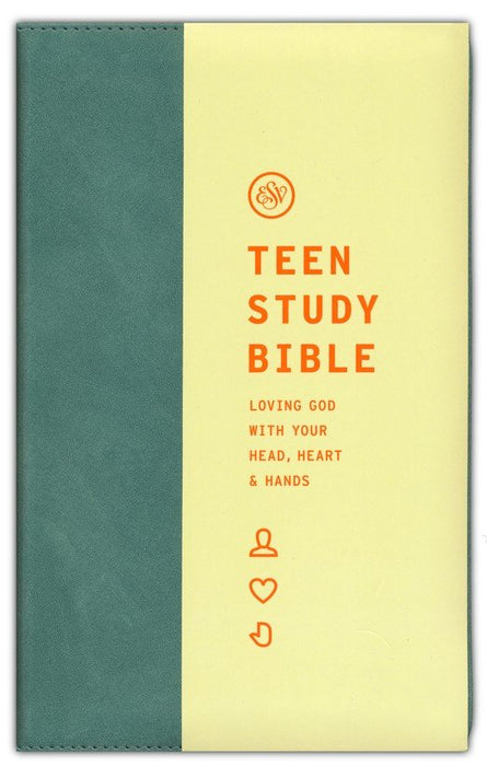 ESV Teen Study Bible Seaside Blue Trutone