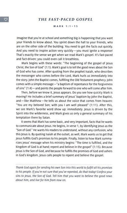 ESV Teen Study Bible Seaside Blue Trutone