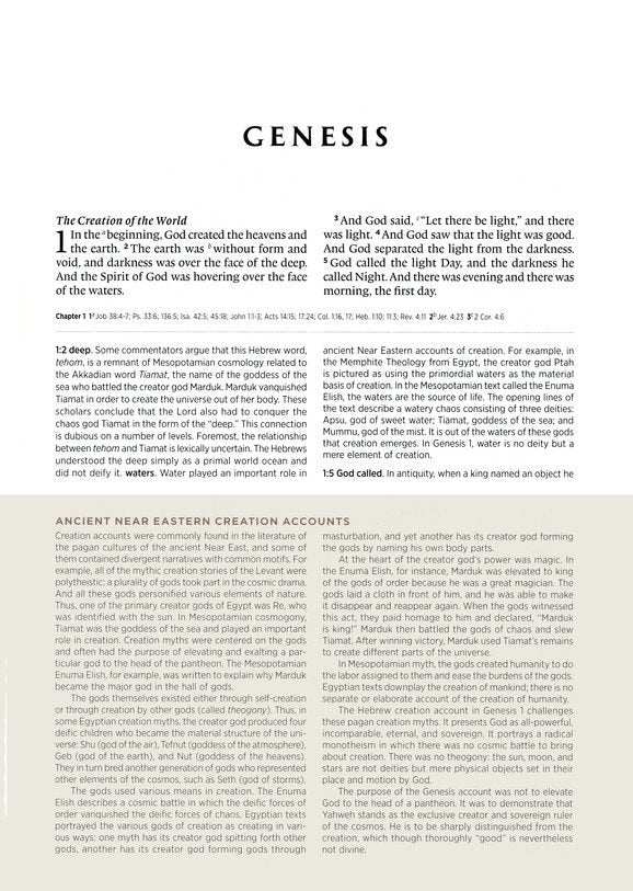 ESV Archaeology Study Bible Brown TruTone