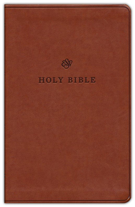 ESV Value Thinline Bible English Saddle Trutone