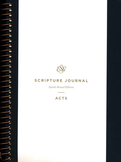 ESV Spiral-Bound Scripture Journal: Acts