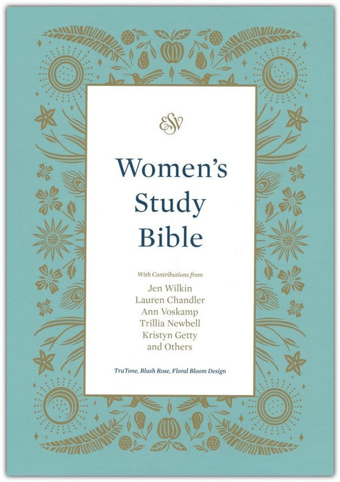 ESV Woman's Study Bible Blush Rose TruTone (top)