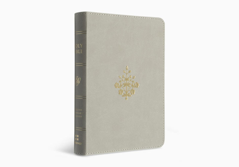 ESV Large Print Compact Bible Stone TruTone